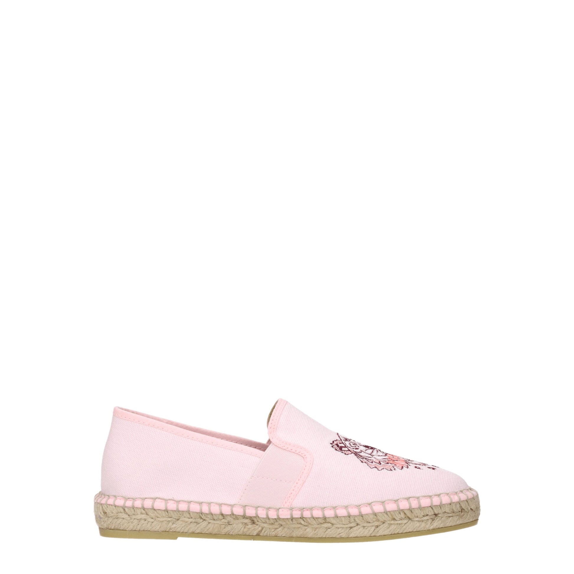 Kenzo Pink Fabric Espadrilles Kenzo