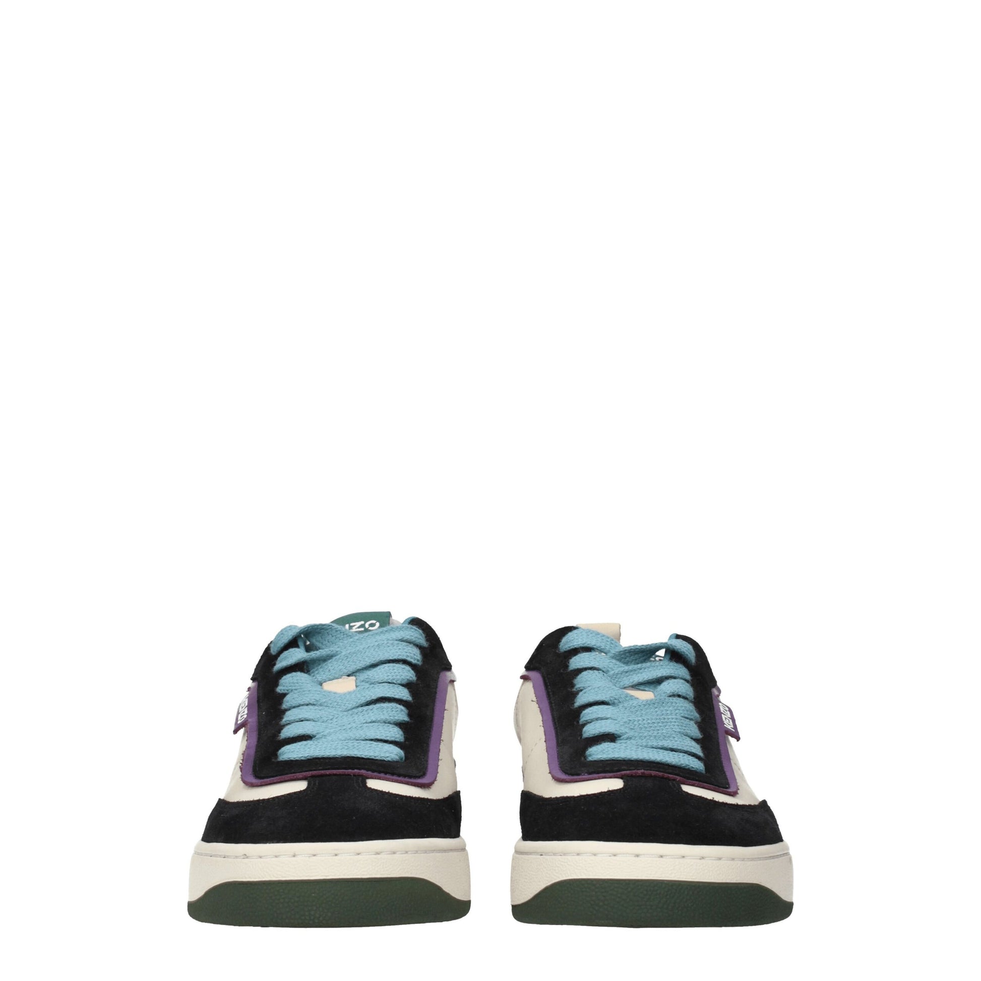 Kenzo Multicolor Leather Low Top Sneakers Kenzo