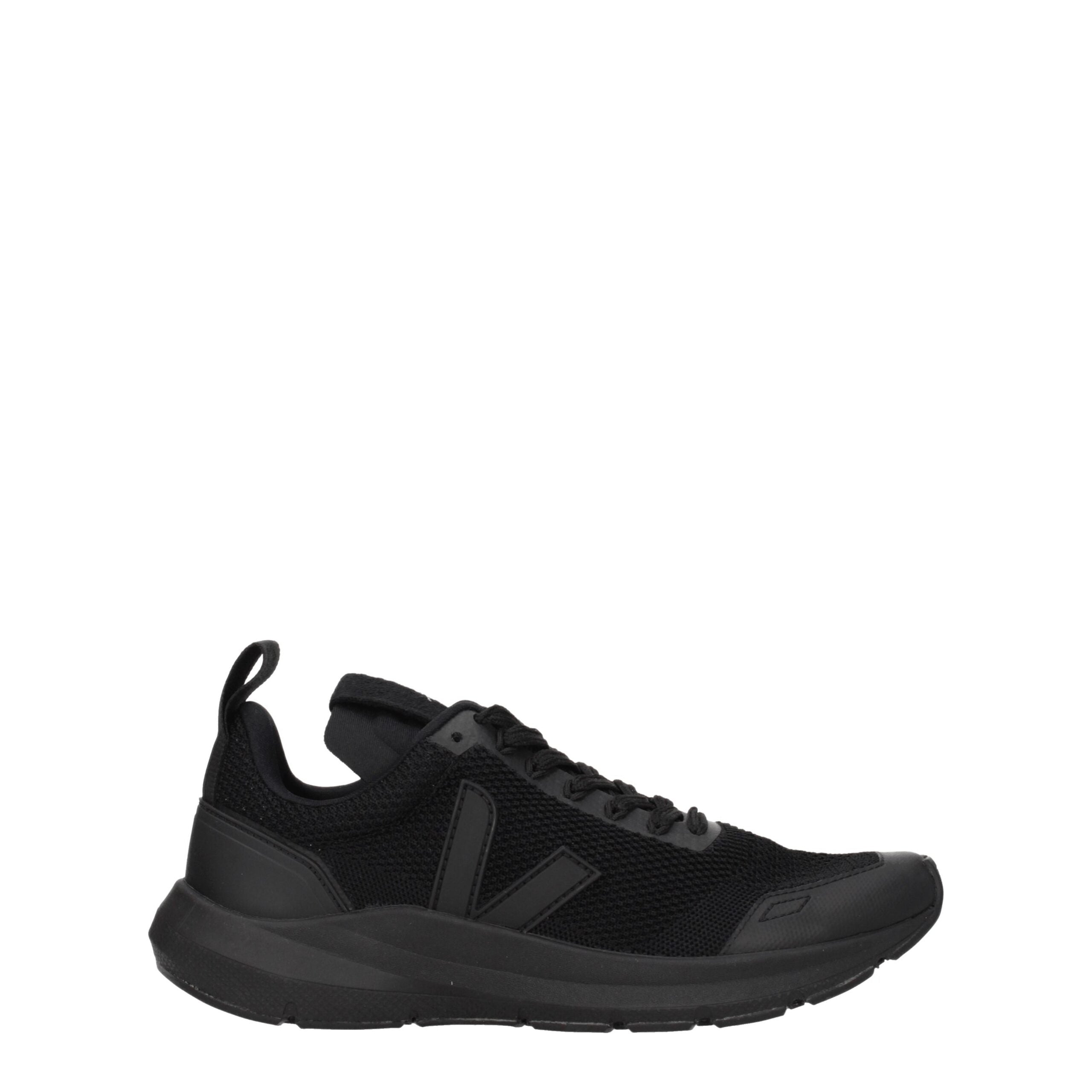 Veja Black Fabric Athletic Sneakers Veja