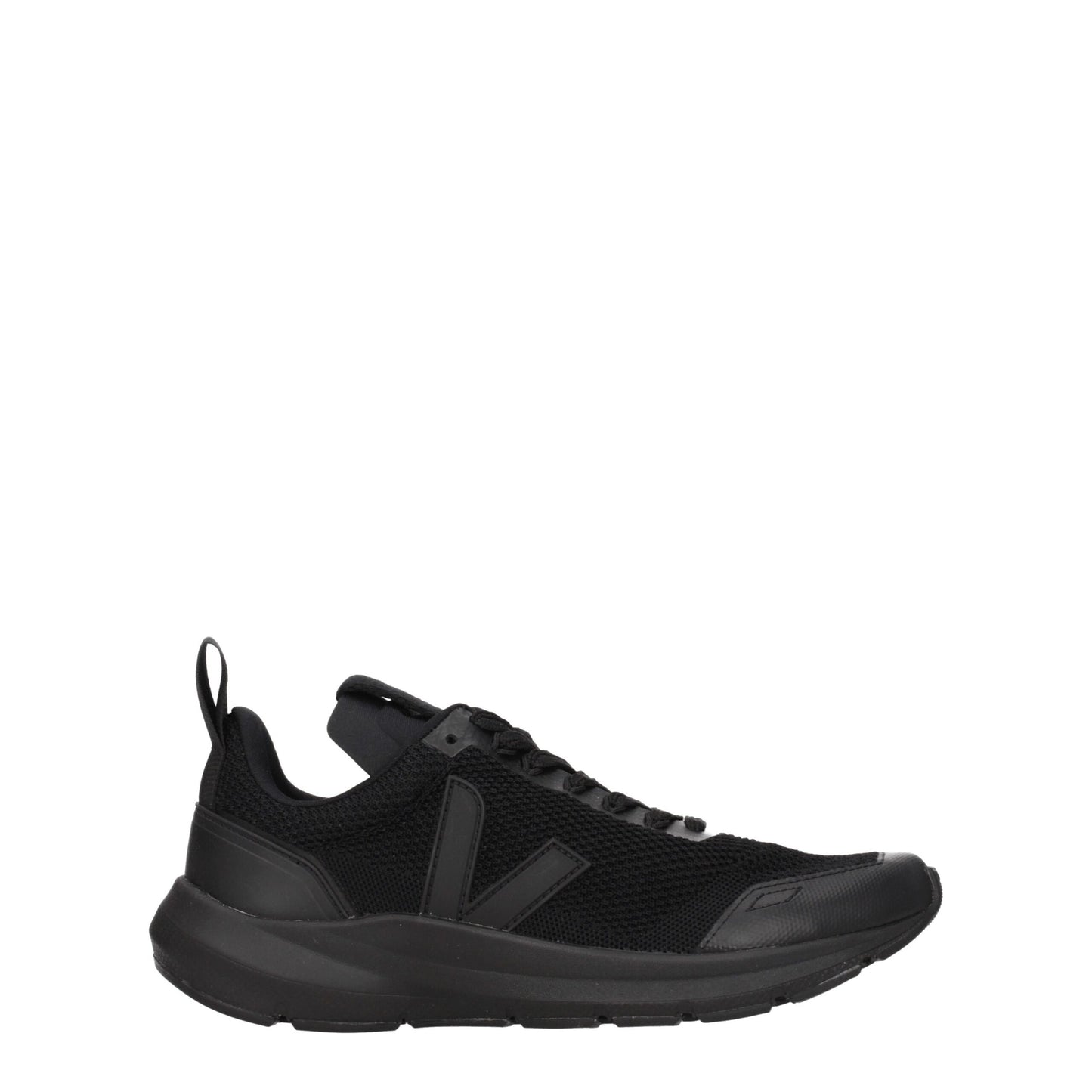 Veja Black Fabric Athletic Sneakers Veja