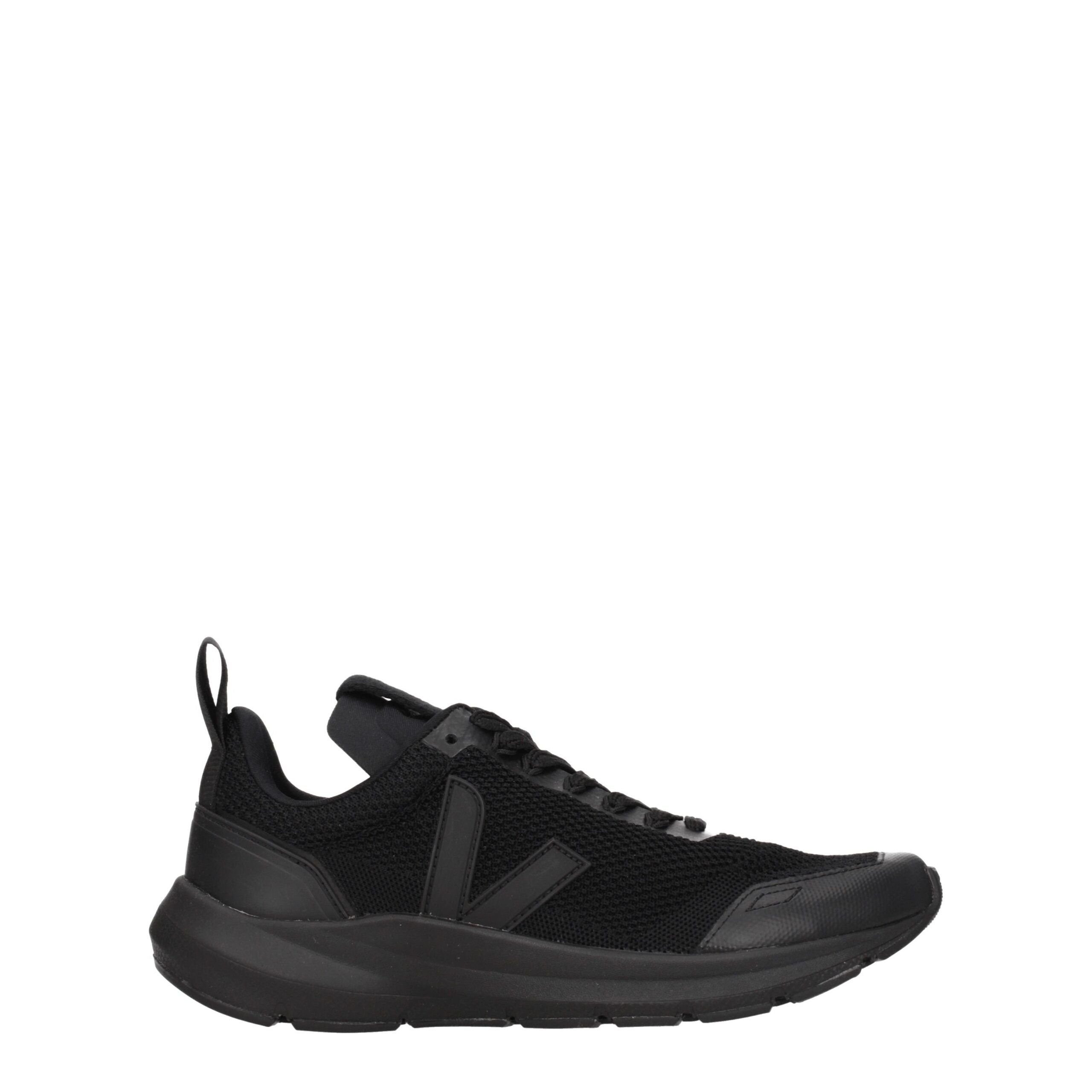Veja Black Fabric Athletic Sneakers Veja