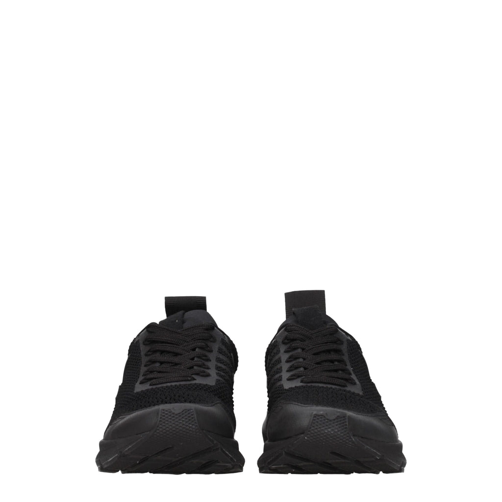 Veja Black Fabric Athletic Sneakers Veja