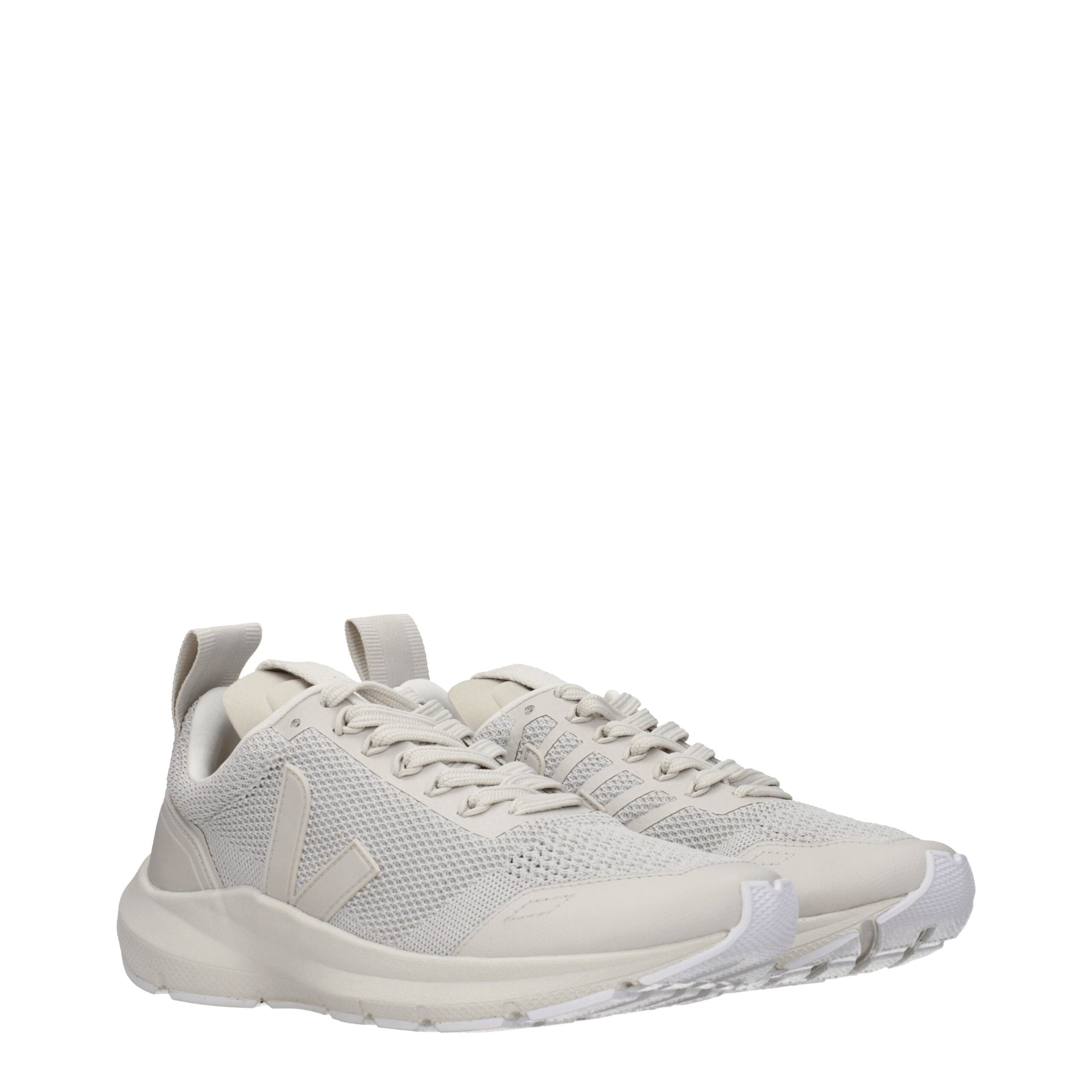 Veja Gray Fabric Athletic Sneakers Veja