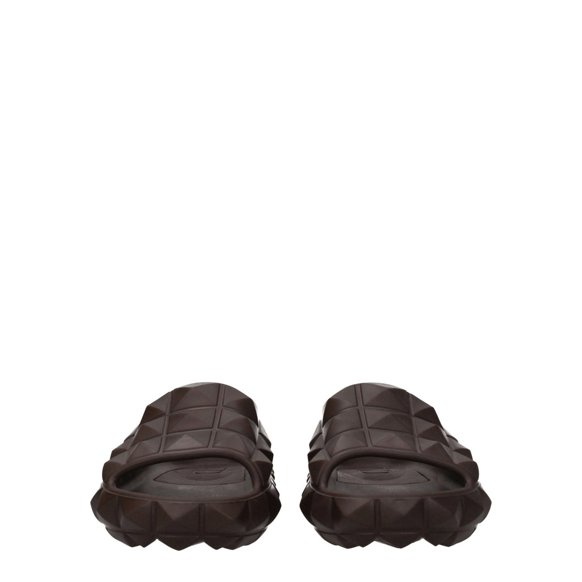 Valentino Garavani Brown Cotton Slippers Valentino Garavani