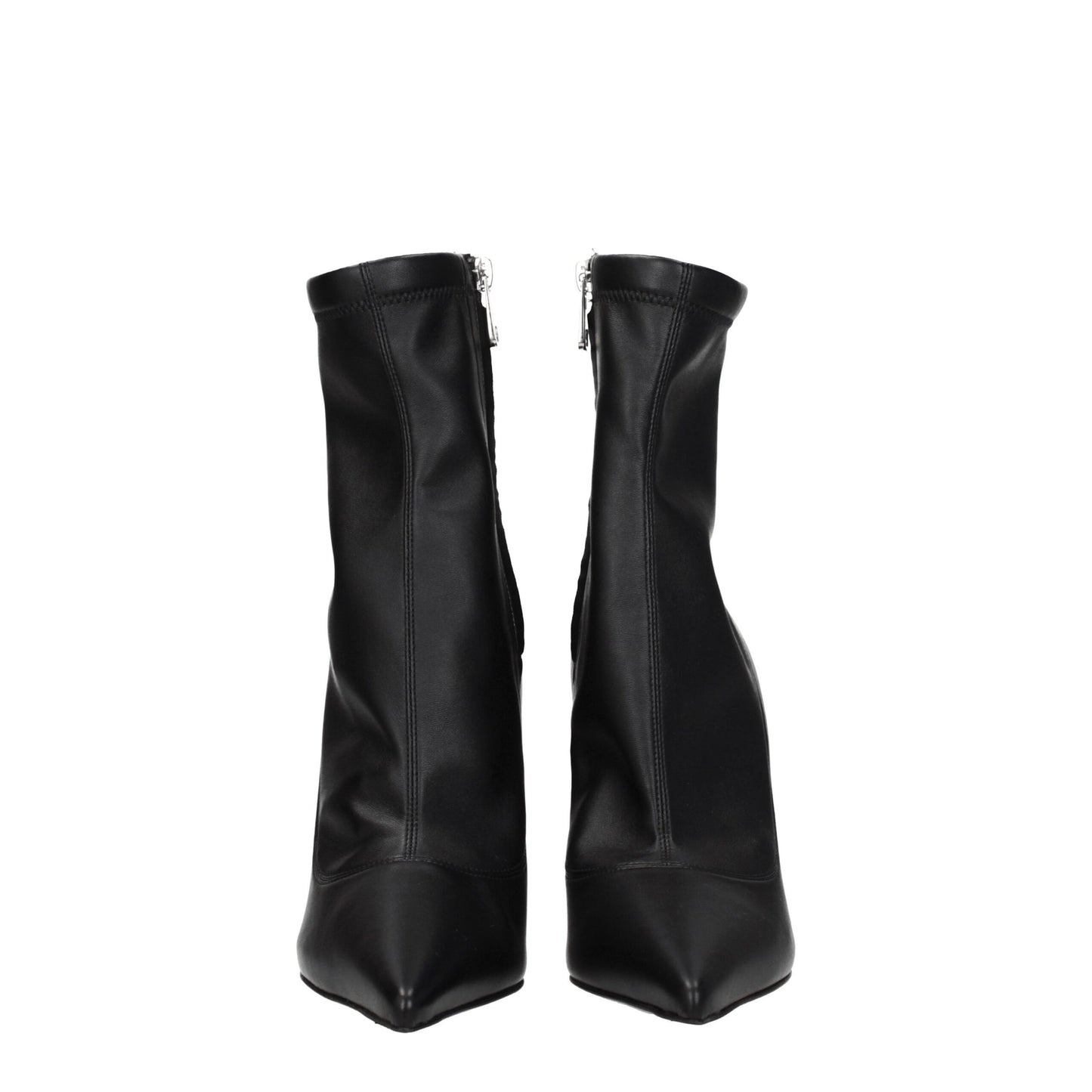 Dolce & Gabbana Black Leather Ankle Boots Dolce & Gabbana