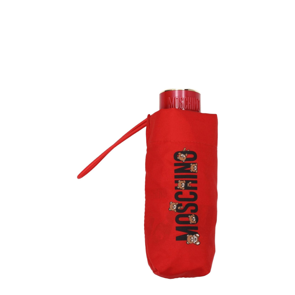 Moschino Red Polyester Umbrella Moschino