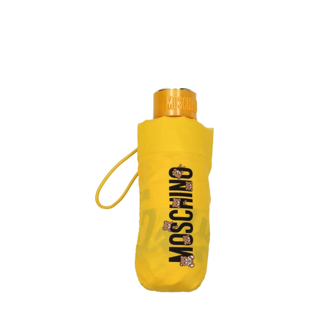 Moschino Yellow Polyester Umbrella Moschino