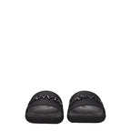 Lanvin Black Cotton Slippers Lanvin