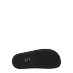 Lanvin Black Cotton Slippers Lanvin