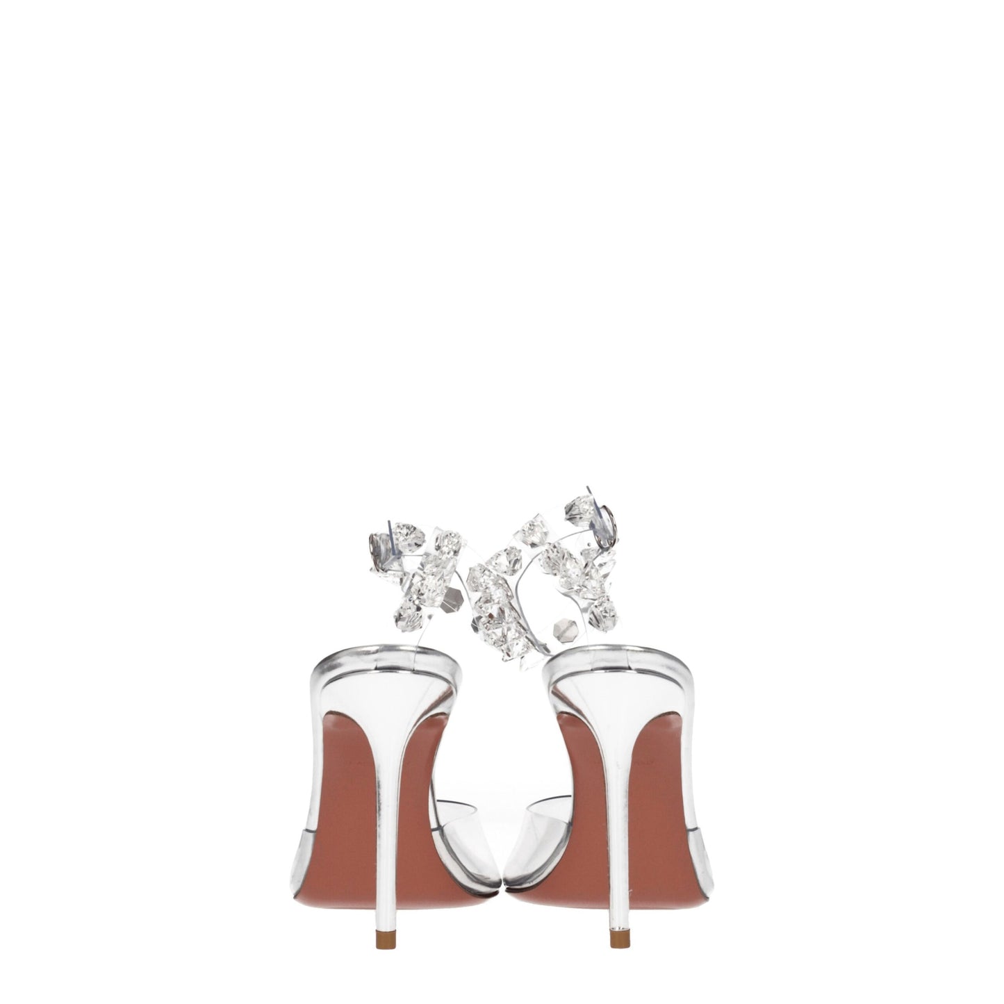 Amina Muaddi Transparent Pvc High Heel Pumps