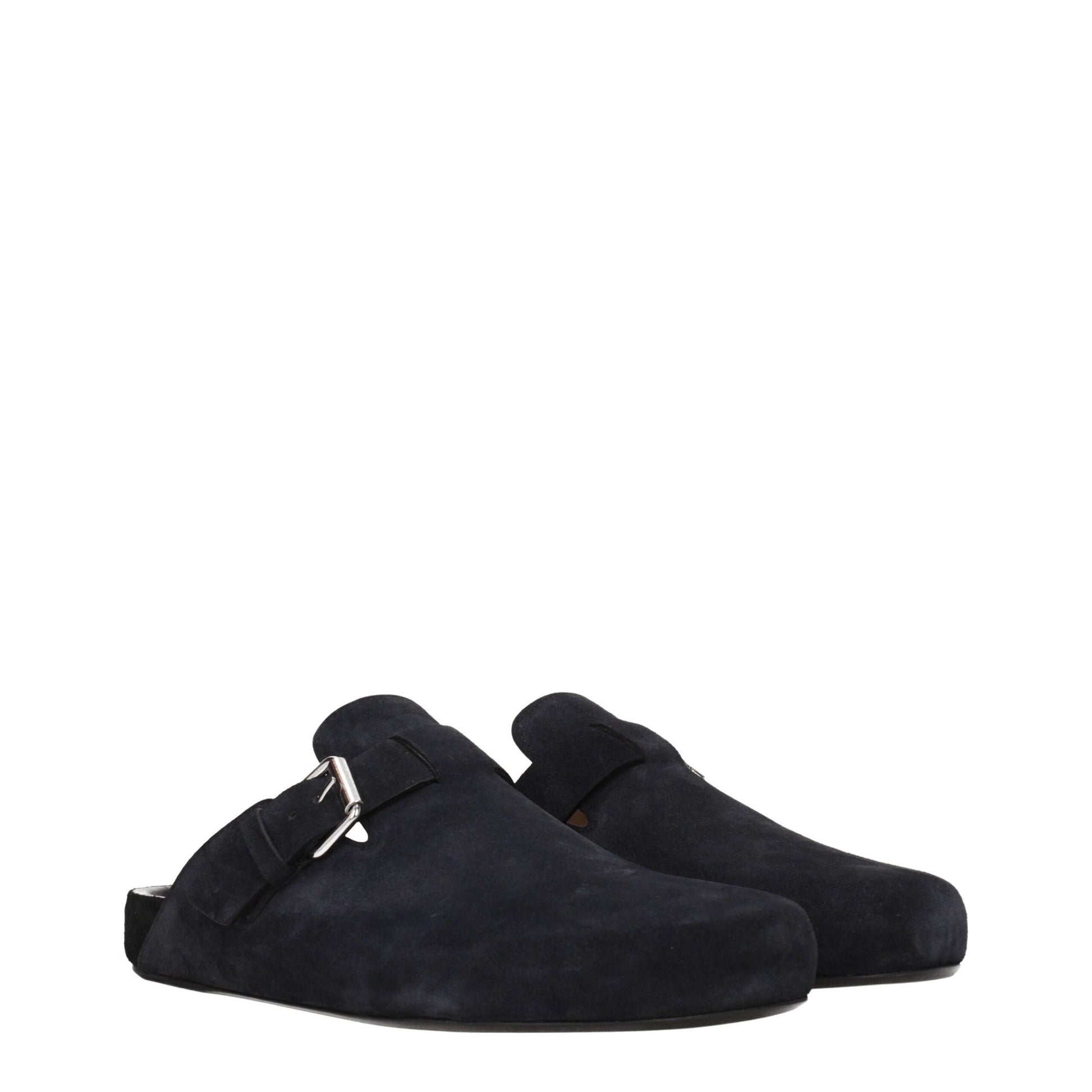 Isabel Marant Black Leather Slippers Isabel Marant
