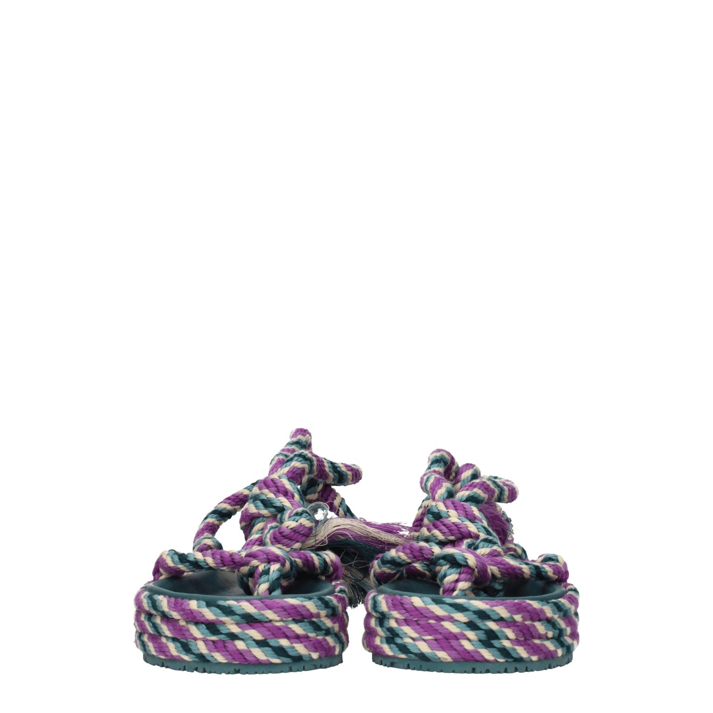 Isabel Marant Multicolor Fabric Flat Sandals Isabel Marant