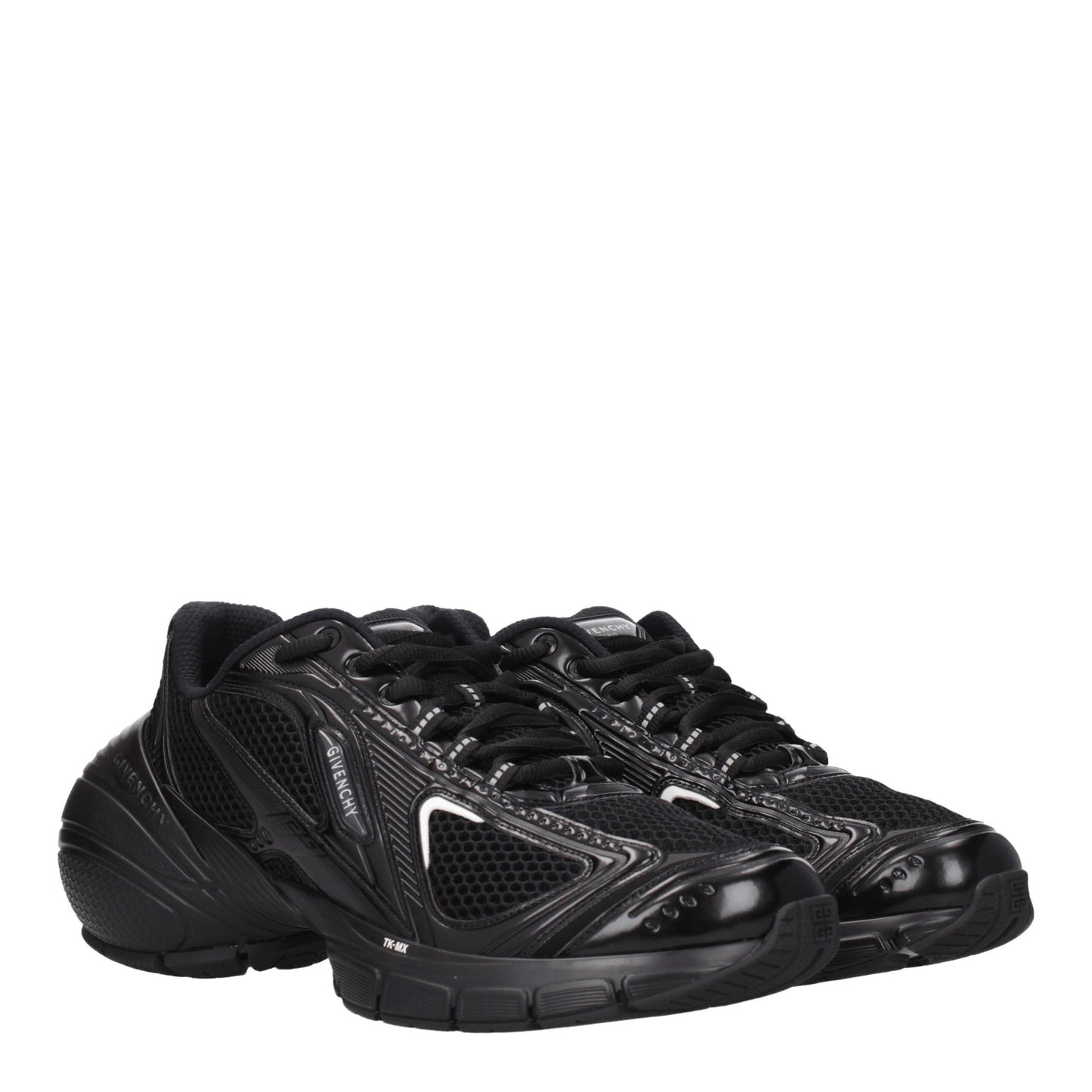 Givenchy Black Fabric Athletic Sneakers Givenchy