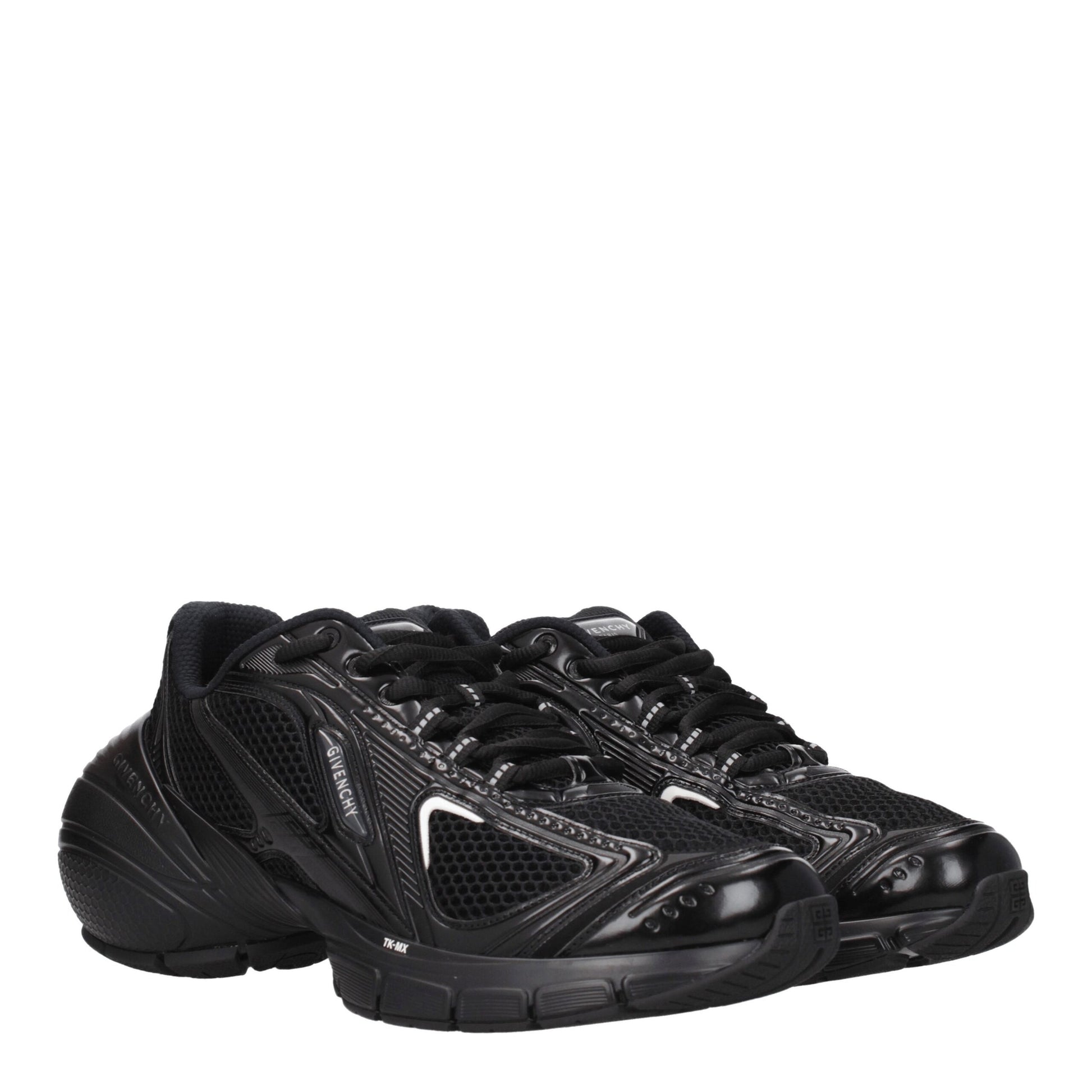 Givenchy Black Fabric Athletic Sneakers Givenchy