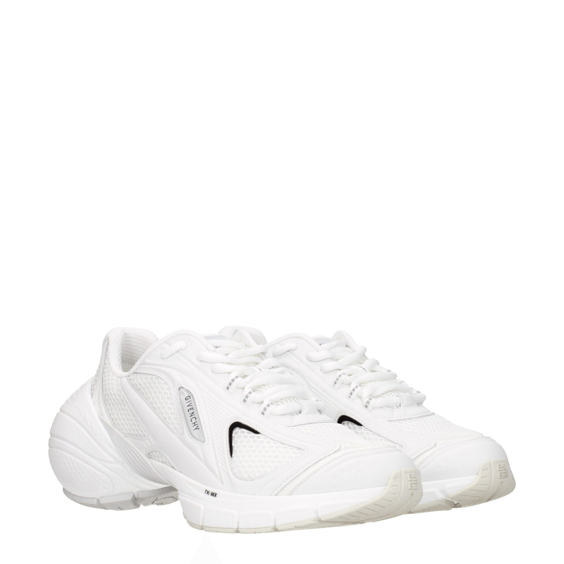 Givenchy White Fabric Athletic Sneakers Givenchy