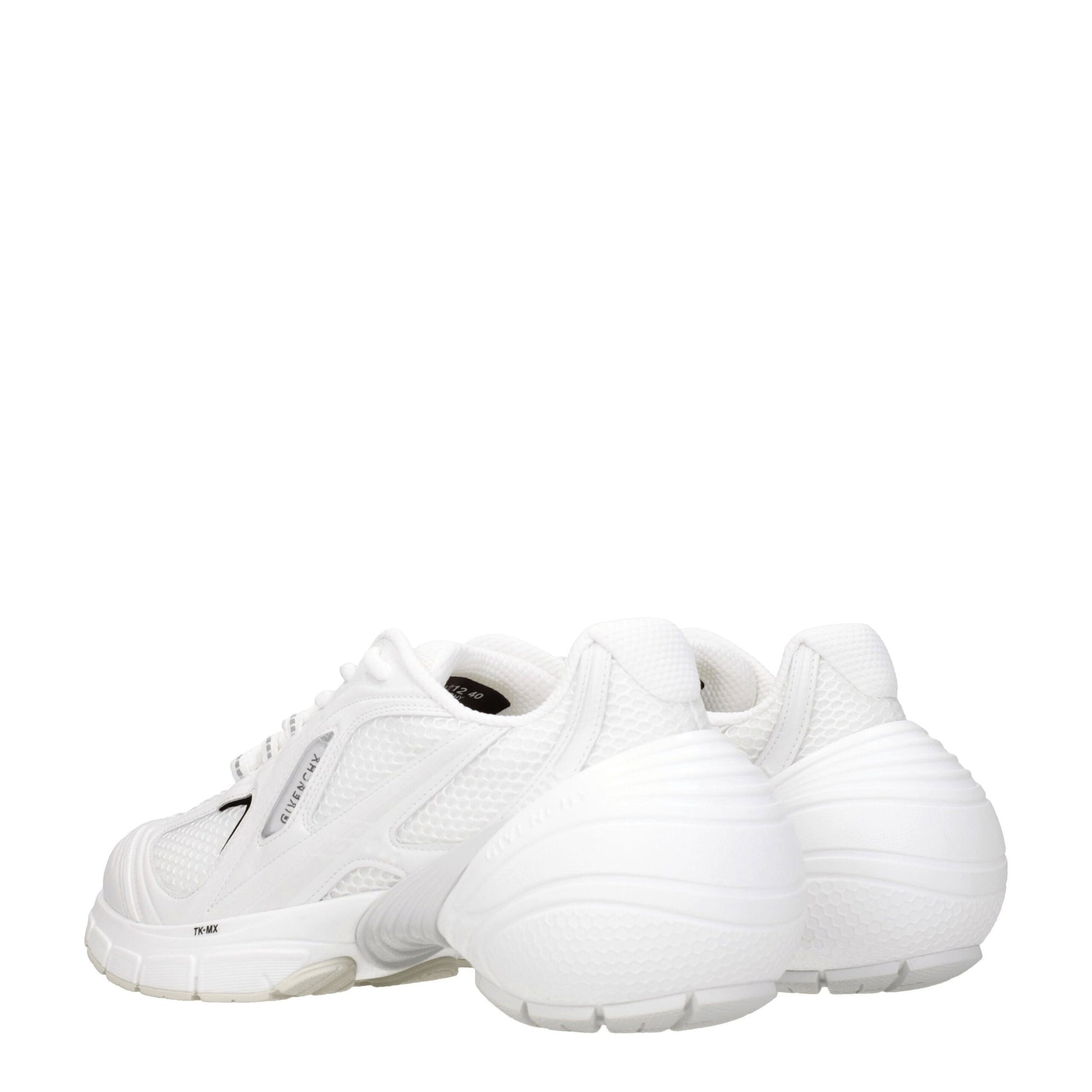 Givenchy White Fabric Athletic Sneakers Givenchy
