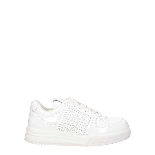 Givenchy White Leather Low Top Sneakers Givenchy