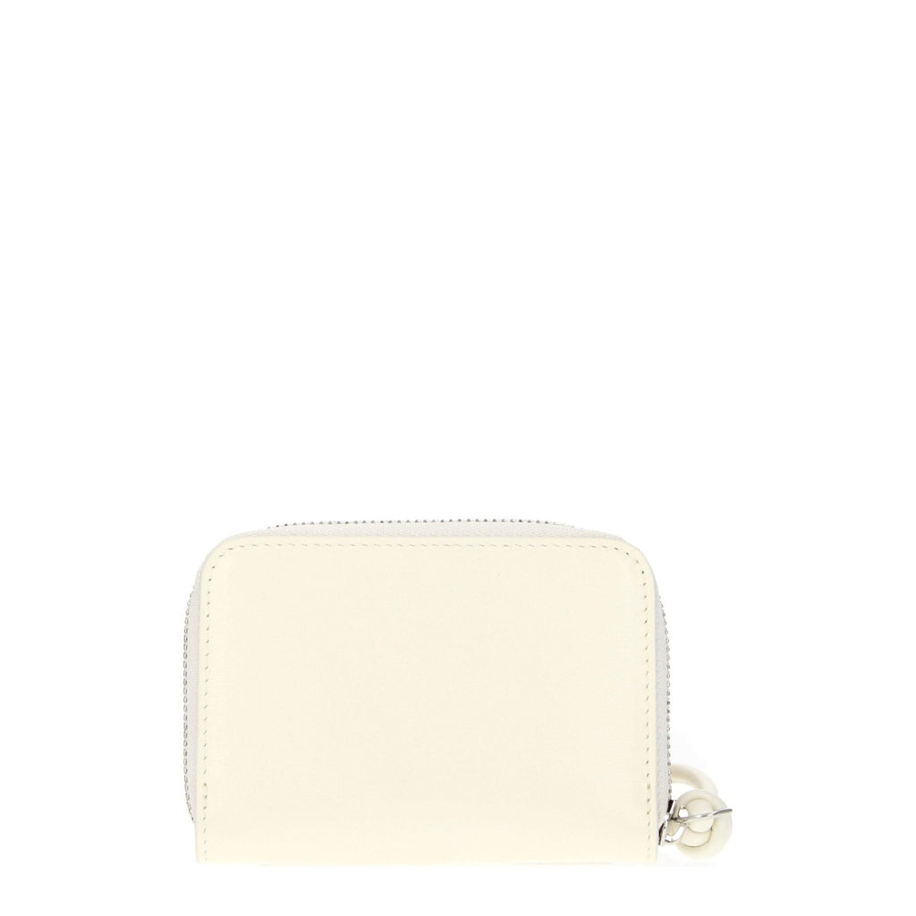 Jil Sander Beige Leather Wallet Jil Sander