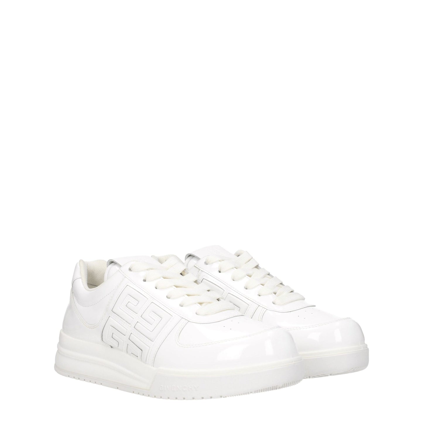 Givenchy White Leather Low Top Sneakers Givenchy