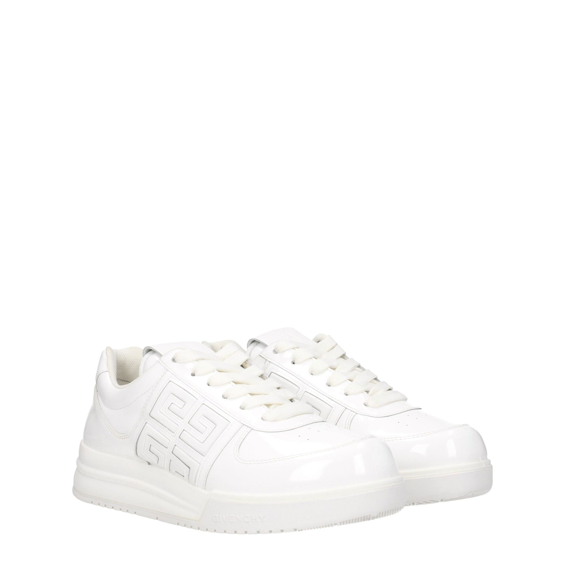 Givenchy White Leather Low Top Sneakers Givenchy