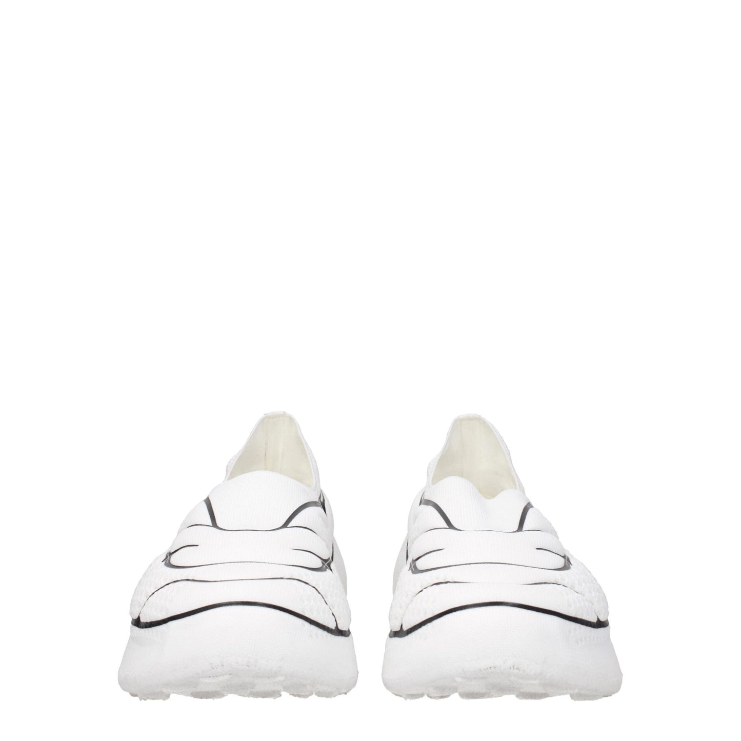 Givenchy White Fabric Low Top Sneakers Givenchy