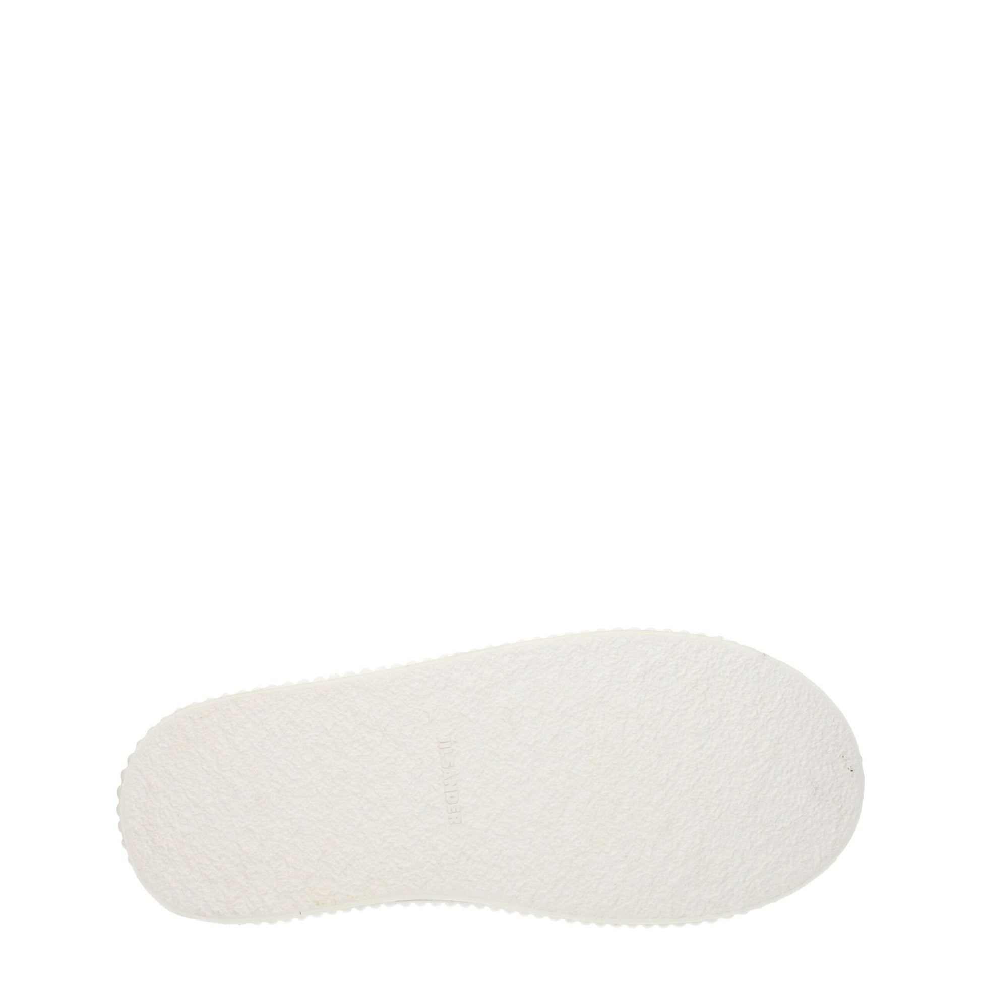 Jil Sander White Fabric Platform Sneakers Jil Sander