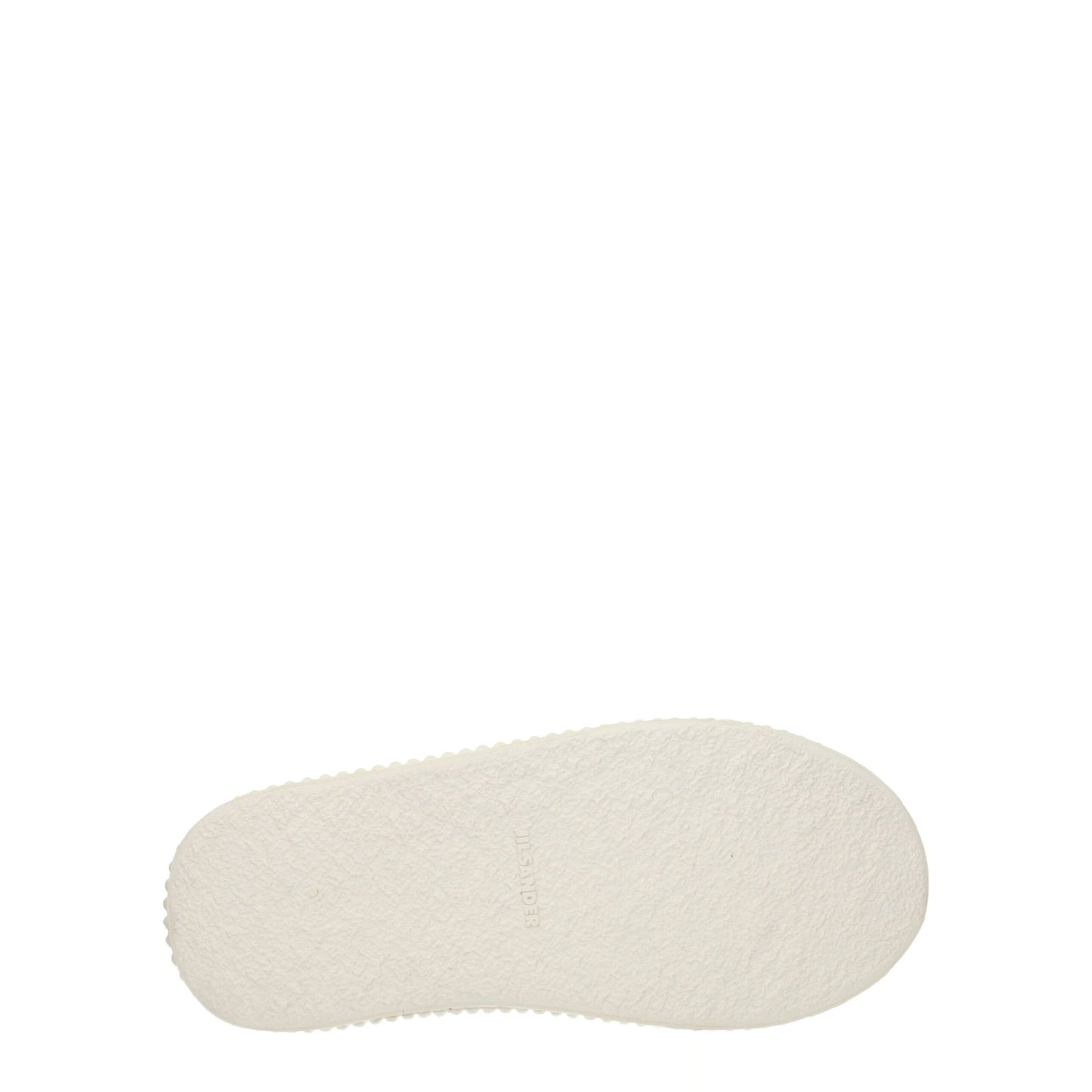 Jil Sander White Fabric Platform Sneakers Jil Sander
