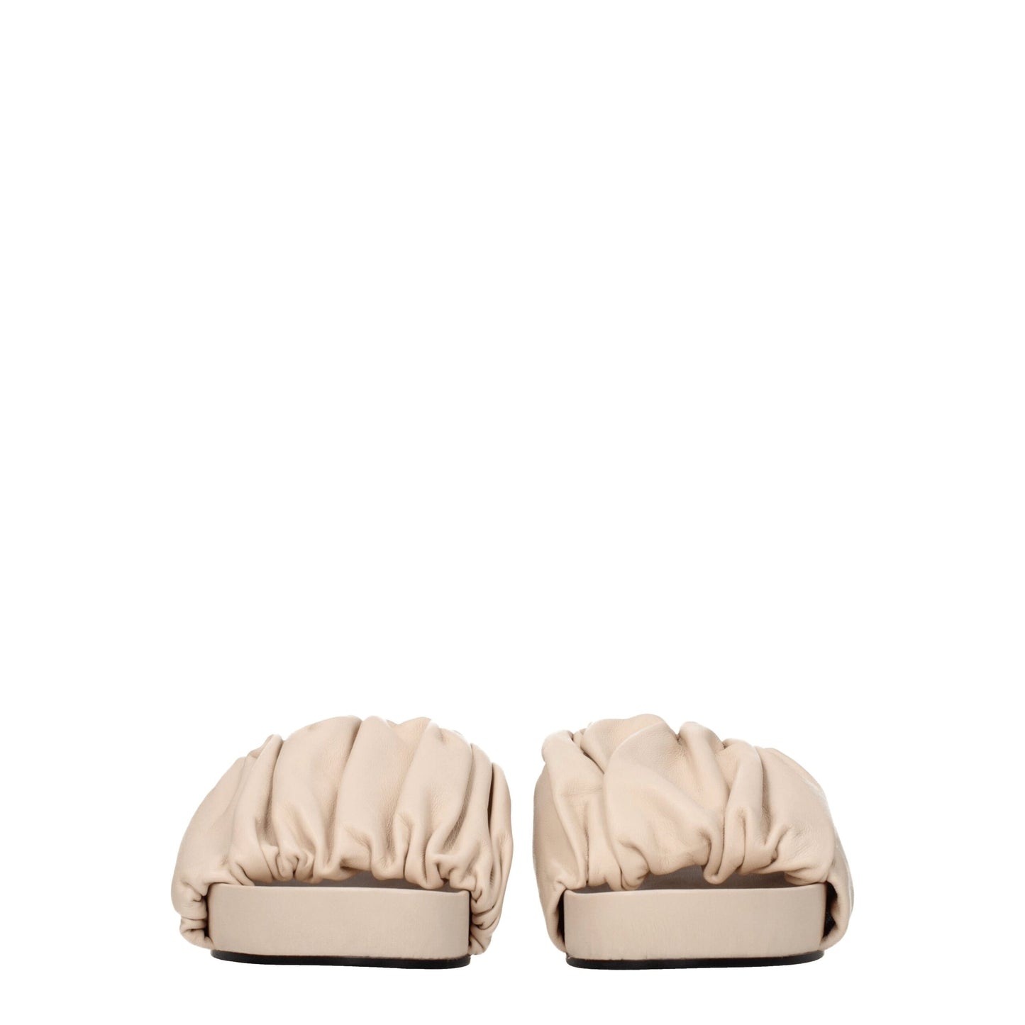Jil Sander Pink Leather Slippers Jil Sander