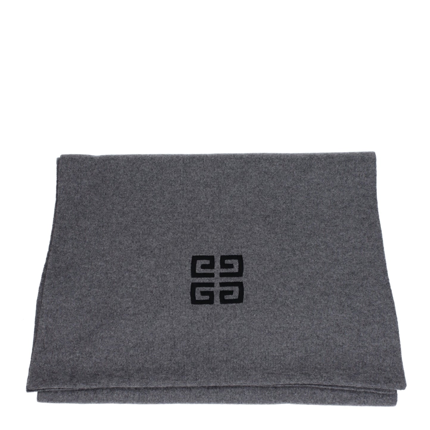 Givenchy Gray Wool Scarf Givenchy