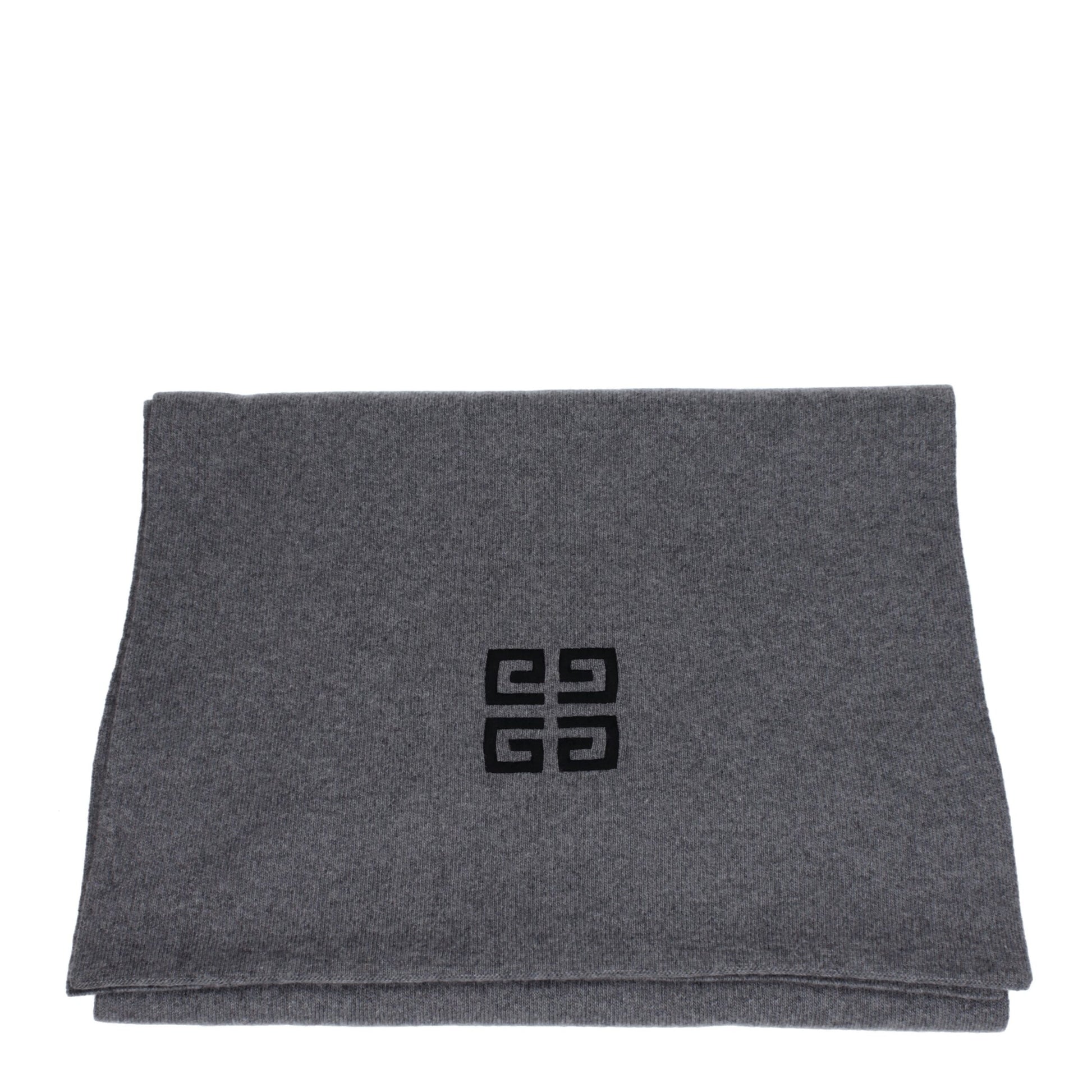 Givenchy Gray Wool Scarf Givenchy