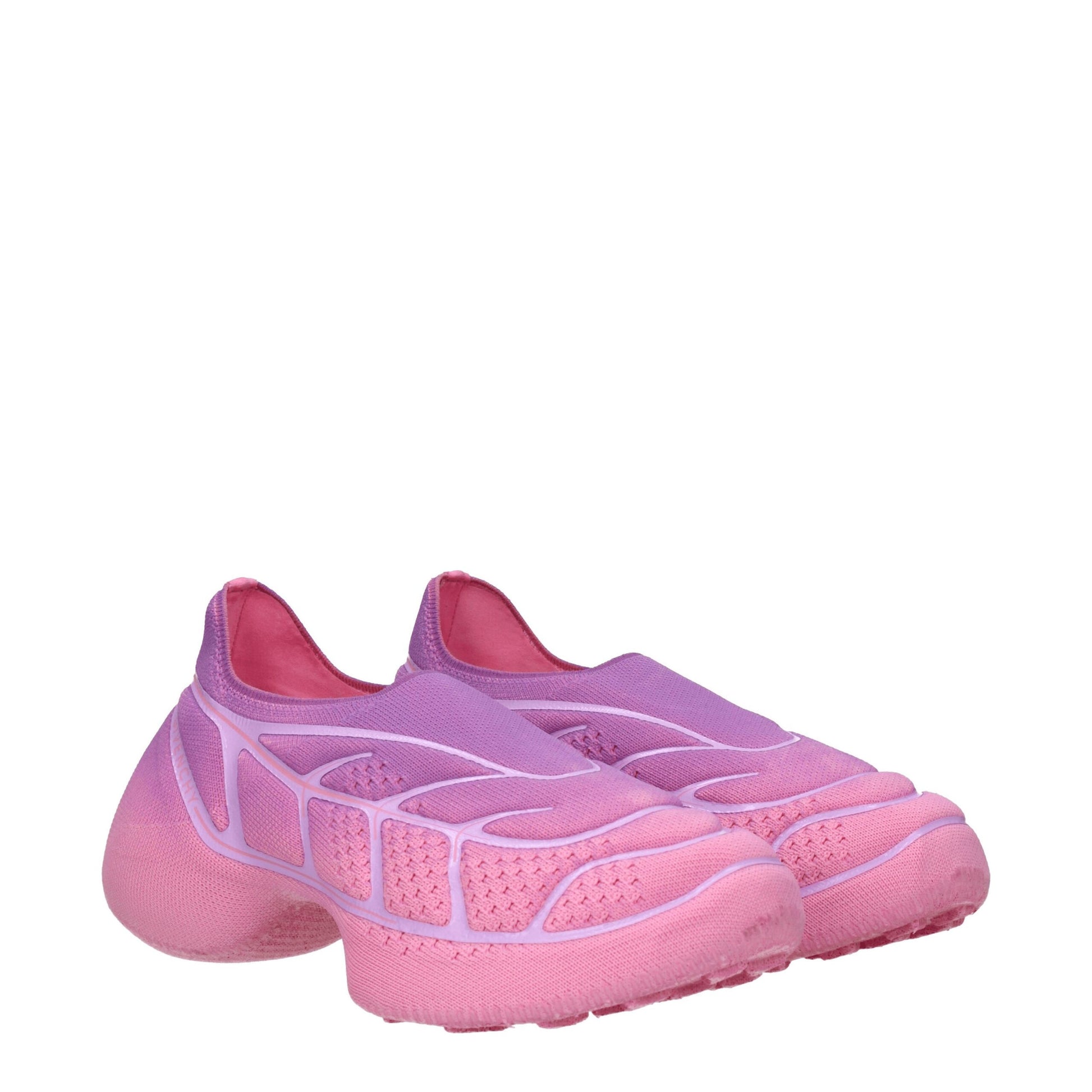 Givenchy Pink Fabric Sneakers Givenchy