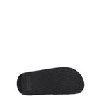Versace Black Leather Slippers Versace
