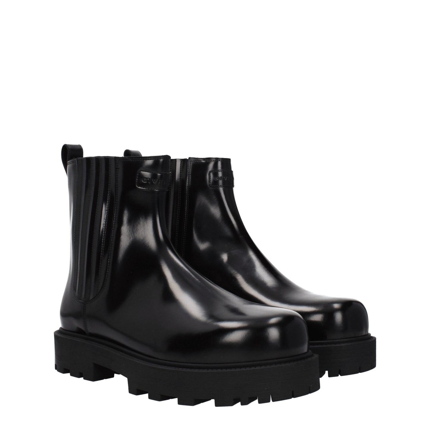 Givenchy Black Leather Ankle Boots Givenchy