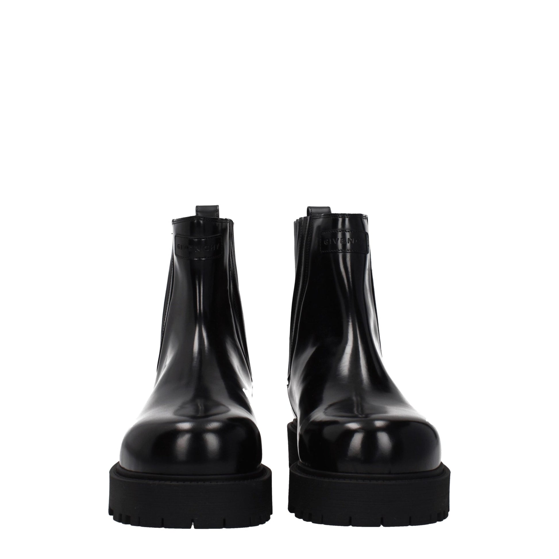 Givenchy Black Leather Ankle Boots Givenchy
