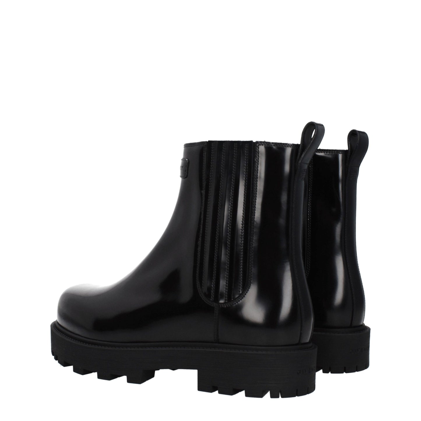 Givenchy Black Leather Ankle Boots Givenchy