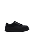 Jil Sander Black Fabric Platform Sneakers Jil Sander