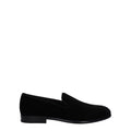 Dolce & Gabbana Black Velvet Slip-On Loafers Dolce & Gabbana