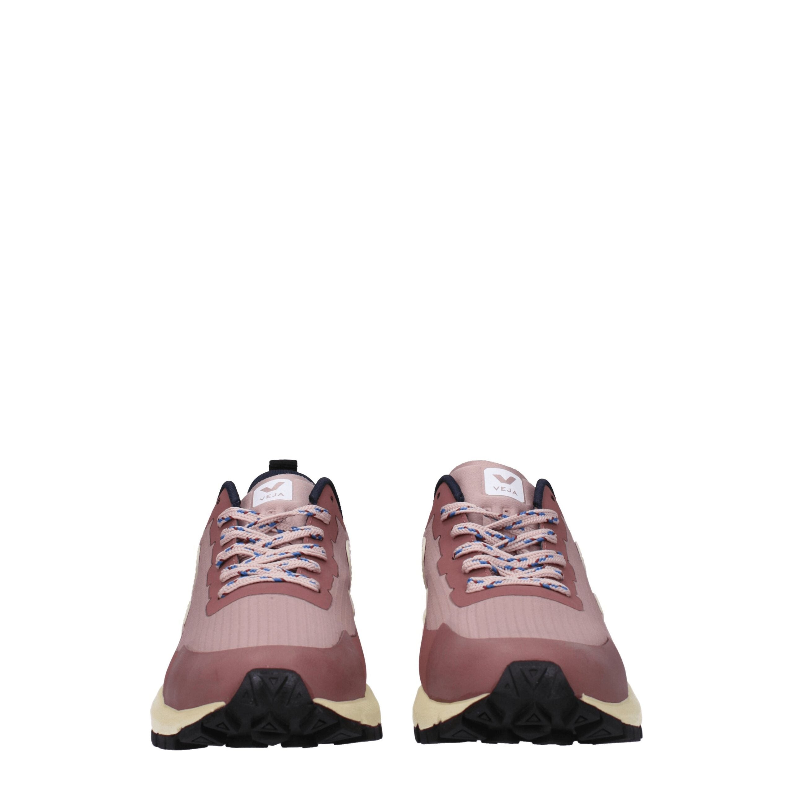 Veja Pink Fabric Athletic Sneakers Veja