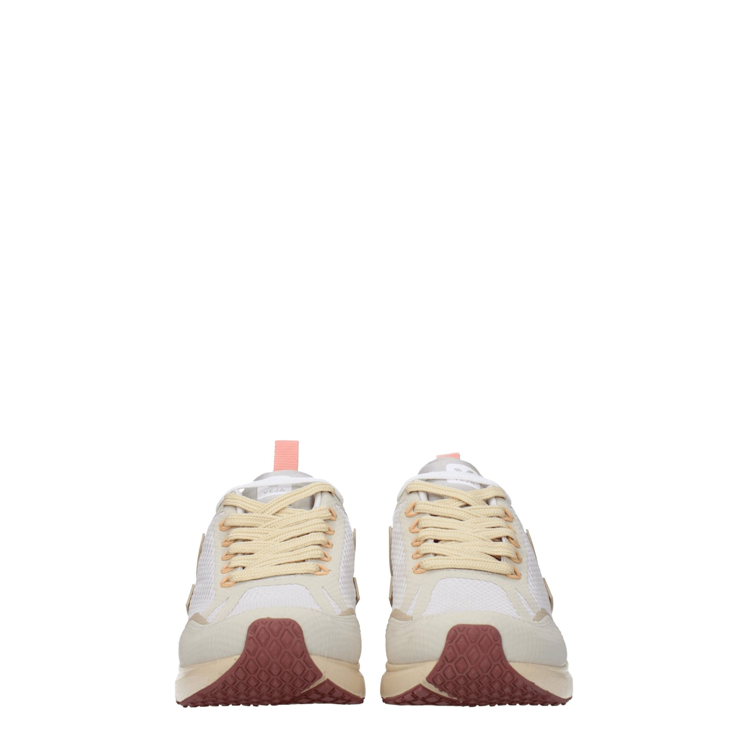 Veja Beige Fabric Athletic Sneakers Veja