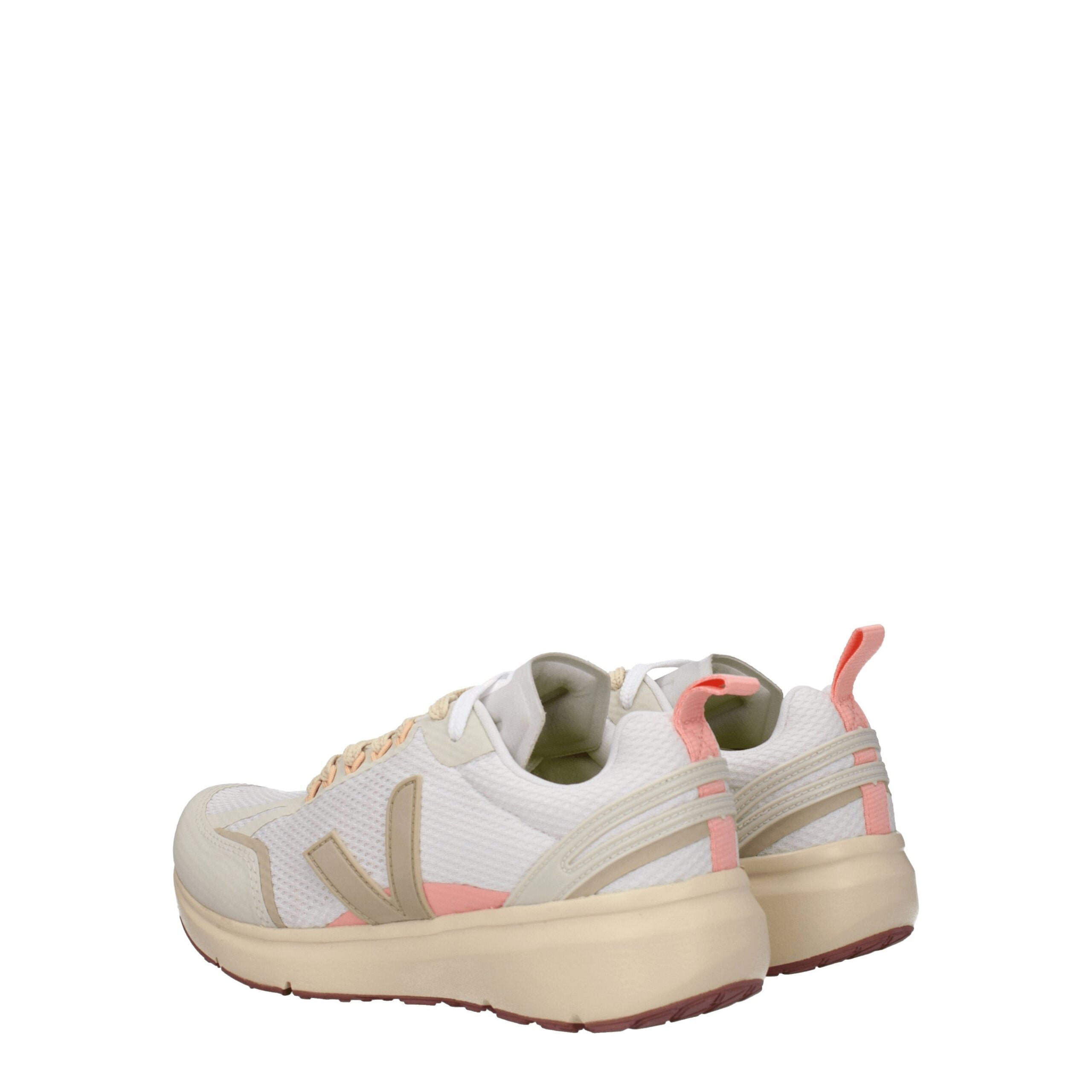 Veja Beige Fabric Athletic Sneakers Veja