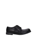 Black leather Dolce & Gabbana oxford shoes with sleek design and polished finish, perfect for formal and stylish occasions.