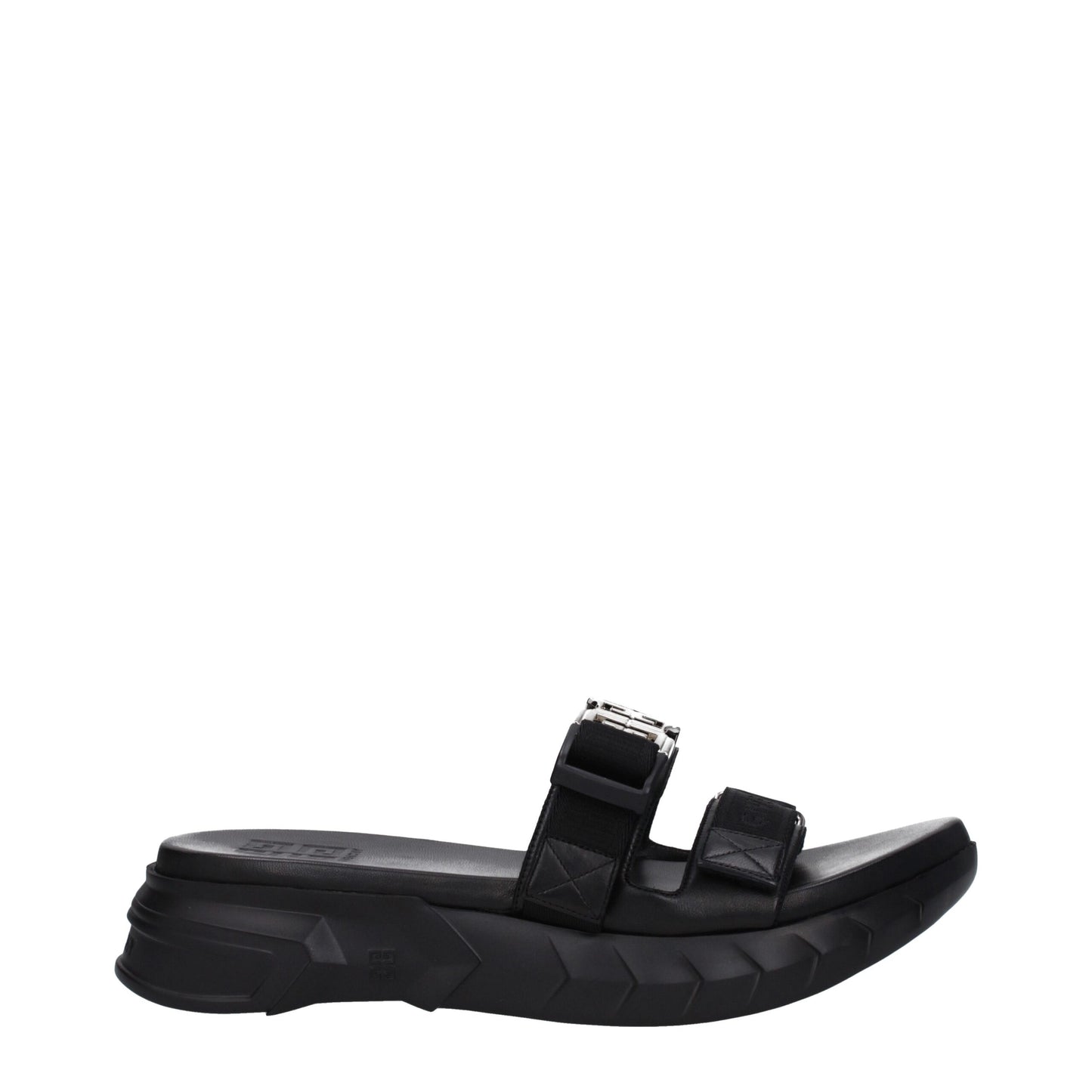 Givenchy Black Fabric Slippers Givenchy