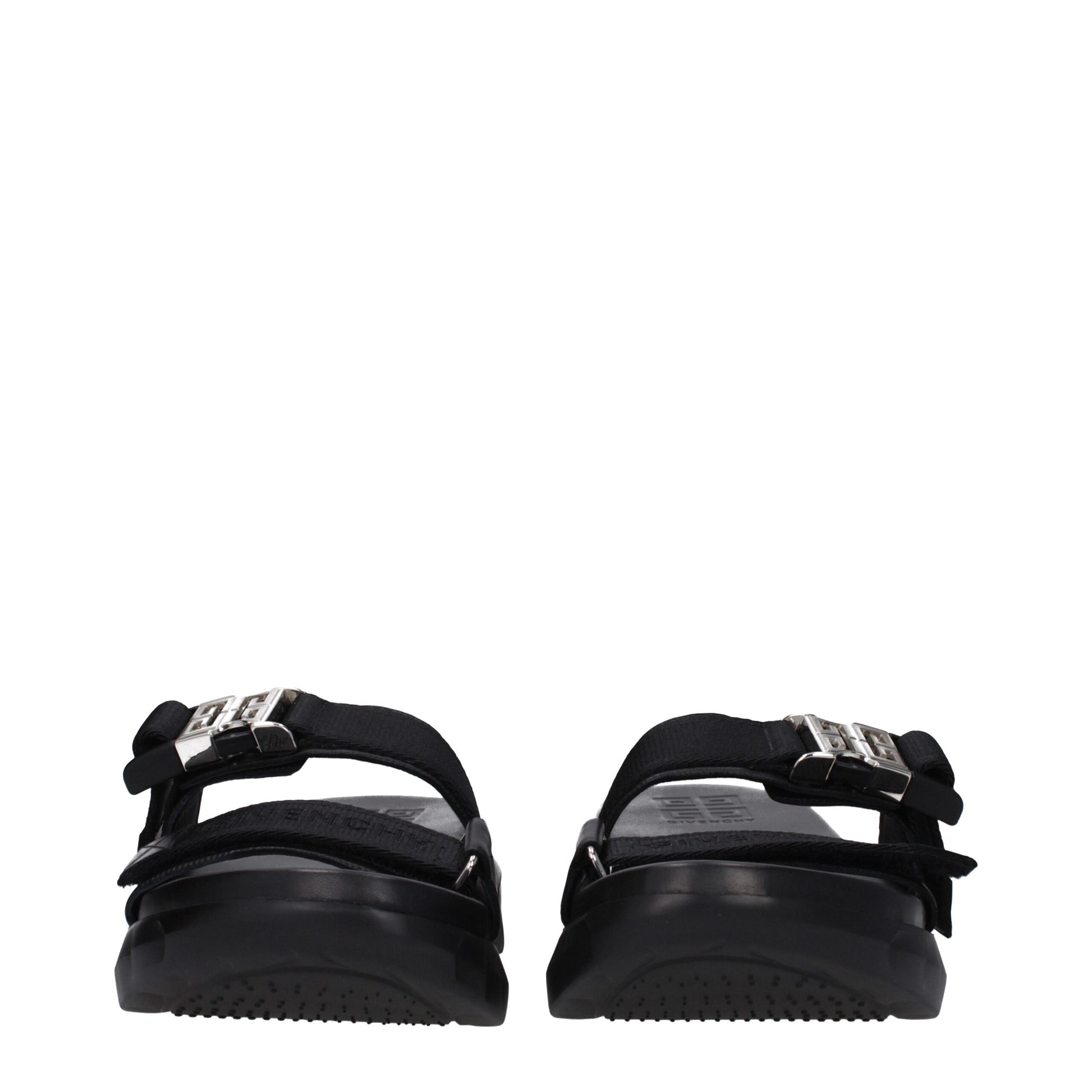 Givenchy Black Fabric Slippers Givenchy