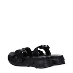 Givenchy Black Fabric Slippers Givenchy