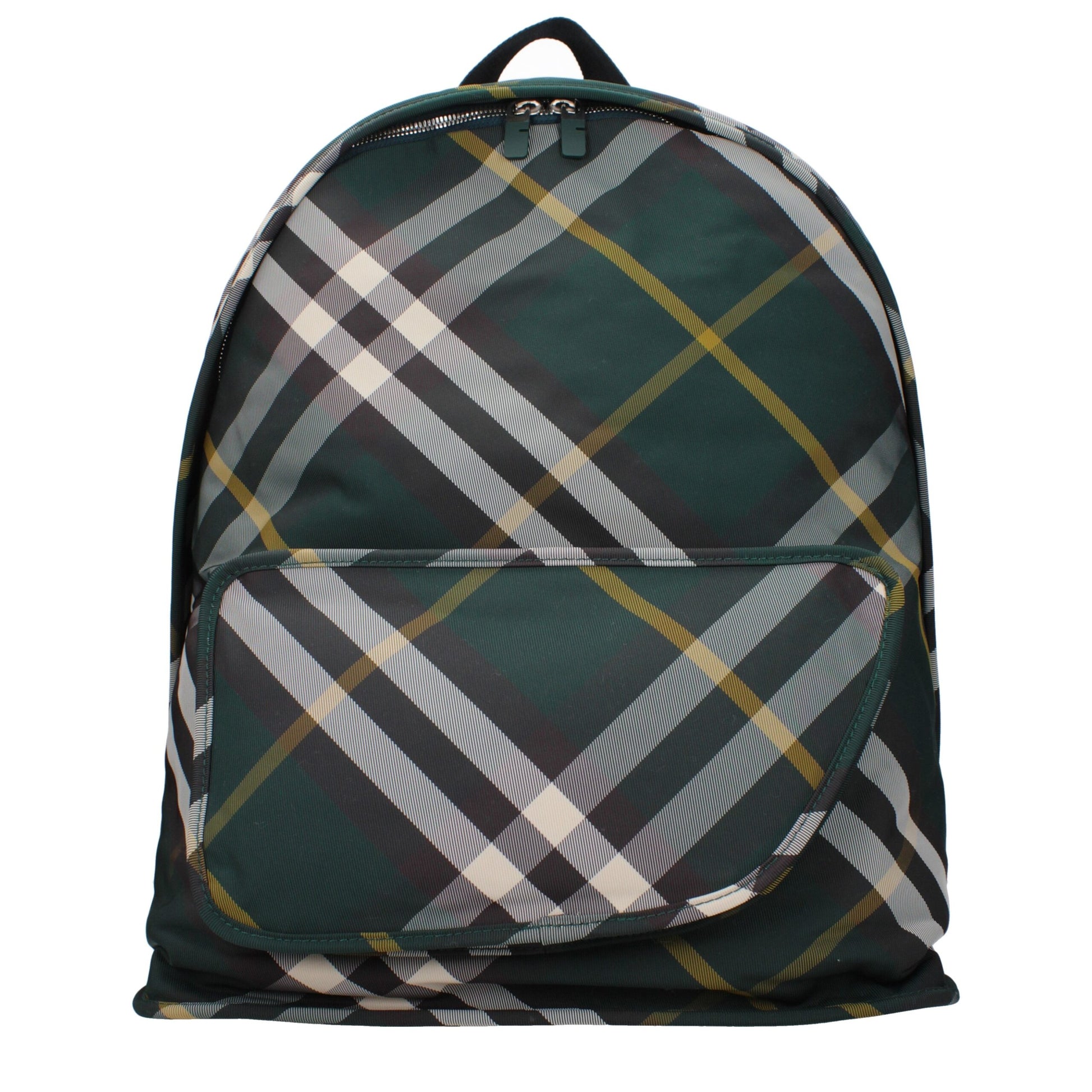 Burberry Green Fabric Backpack