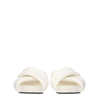 Jil Sander White Leather Slippers Jil Sander