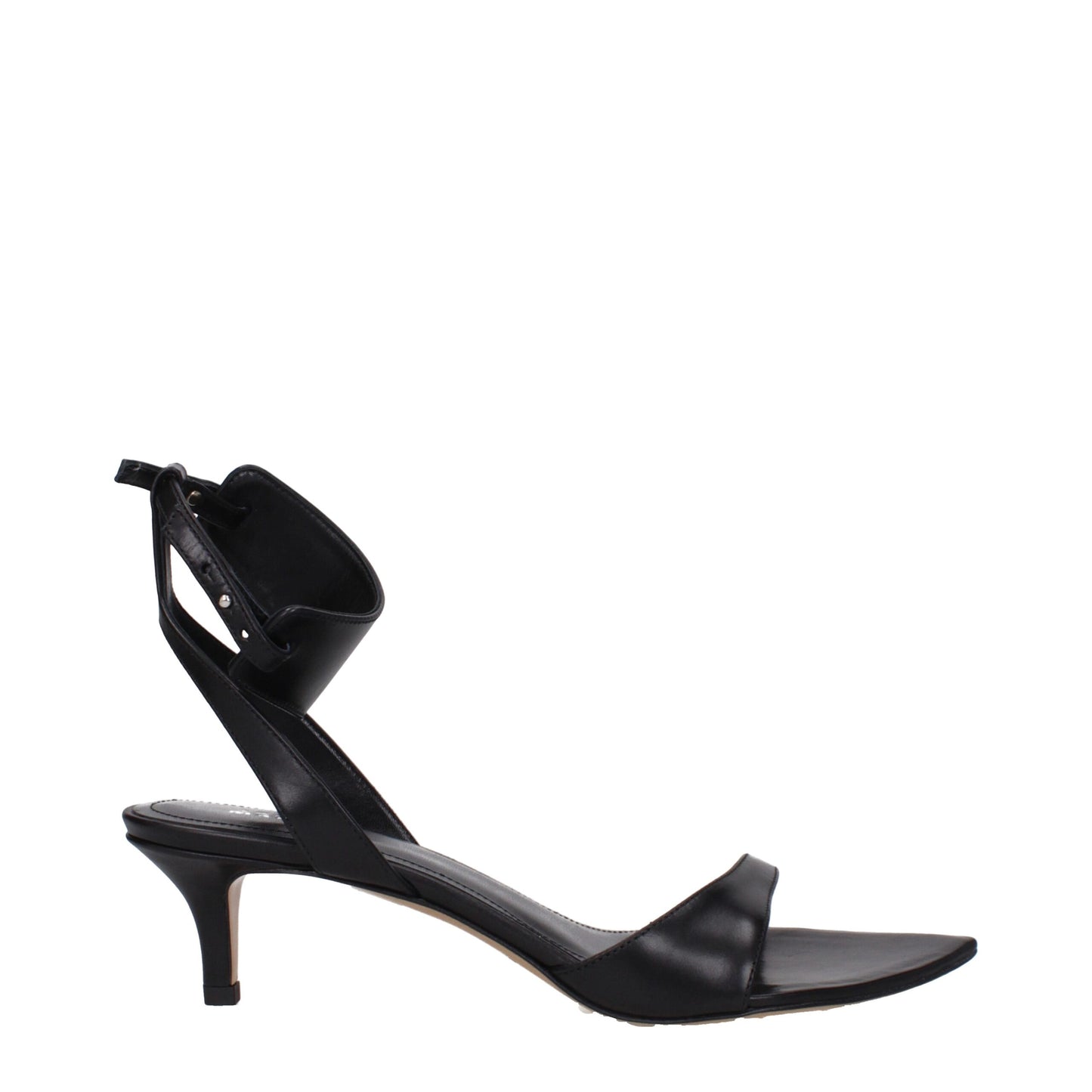Isabel Marant Black Leather Flat Sandals Isabel Marant