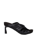 Stella McCartney Black Leather Stiletto Heel Sandals Stella McCartney