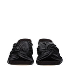 Stella McCartney Black Leather Stiletto Heel Sandals Stella McCartney
