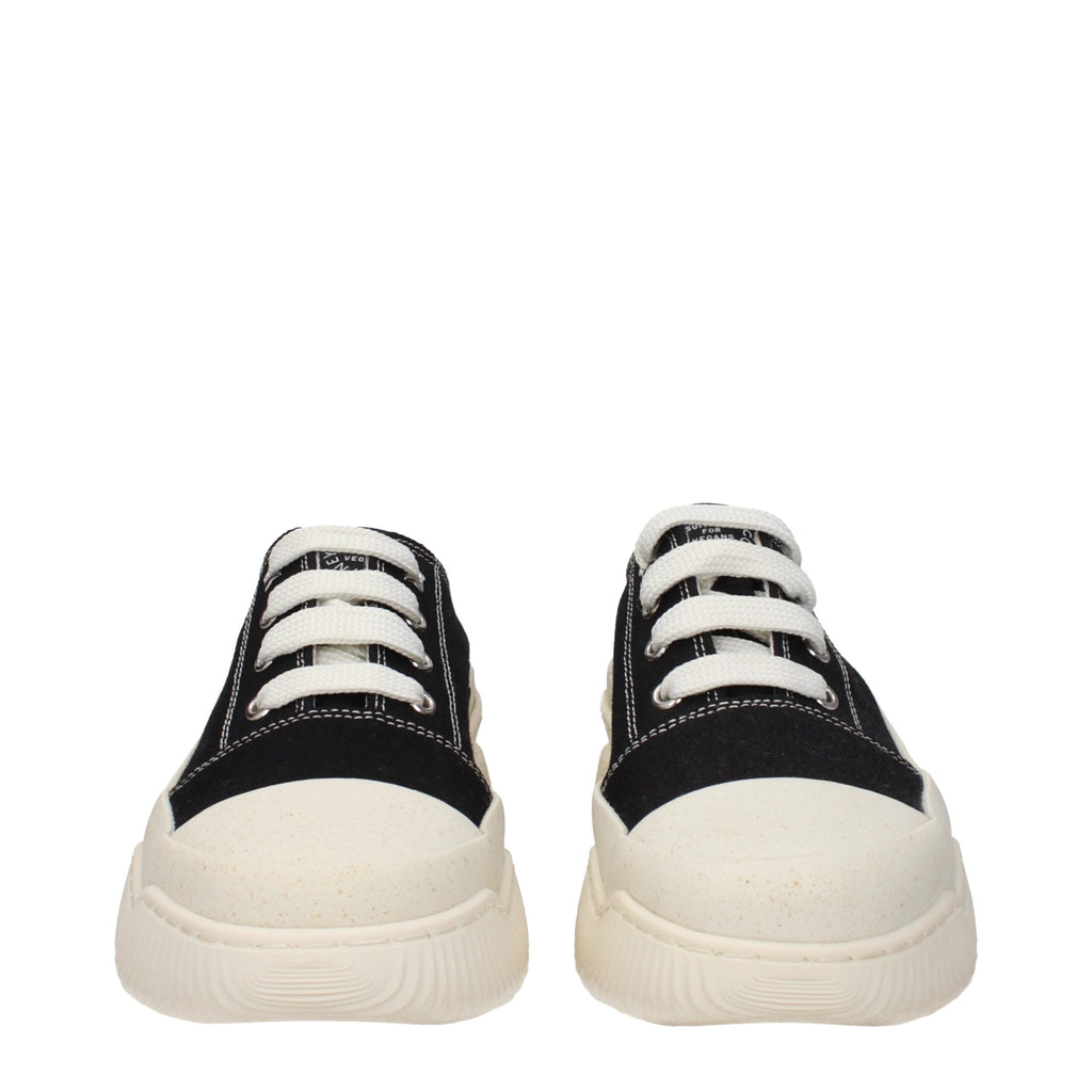 Stella McCartney Black Fabric Chunky Sneakers Stella McCartney